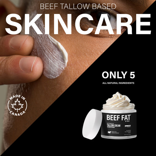 Beef Fat: Whipped Tallow Cream for Men - 130g