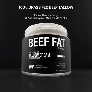 Beef Fat: Whipped Tallow Cream for Men - 130g